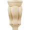 Ekena Millwork 3"W x 1 3/4"D x 6"H Extra Small Traditional Pilaster Wood Corbel, Maple CORW03X02X06PTMA - alternate 3